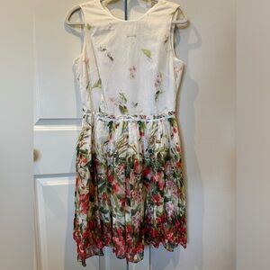 RED Valentino garden floral dress